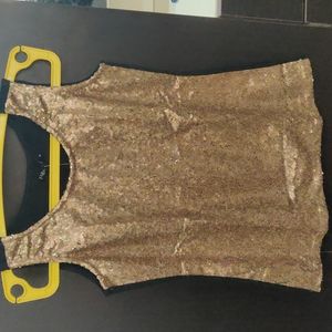 Sequin Glow Tank Top